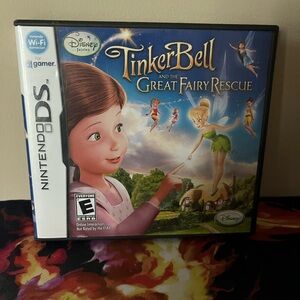Disney Tinker Bell Nintendo DS Game - Blue and White